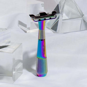 prism twig razor with crystals